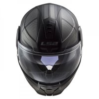 Мотошлем LS2 FF902 Scope Axis (S, черный/серый)