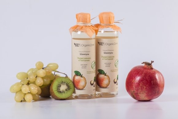 

Шампунь Organic Zone Шампунь для всех типов волос Укрепление и питание (250 мл)