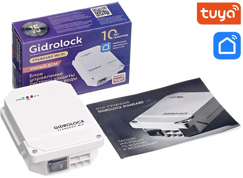 

Контроллер Gidrolock Standard Wi-Fi