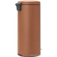 Мусорное ведро Brabantia Pedal Bin NewIcon 30 л (минерально-коричневый)