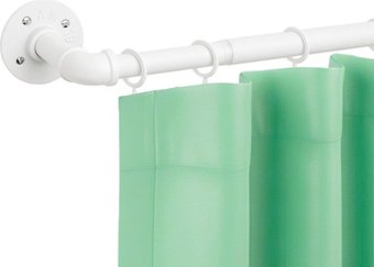 Карниз для штор UG Home Раздвижной 1-рядный 1КМ-180-360-БЛ (1.8-3.6м, белый)