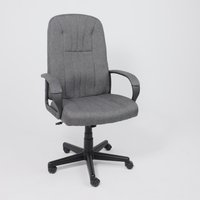 Офисное кресло AksHome Fund (ткань, серый) в Солигорске