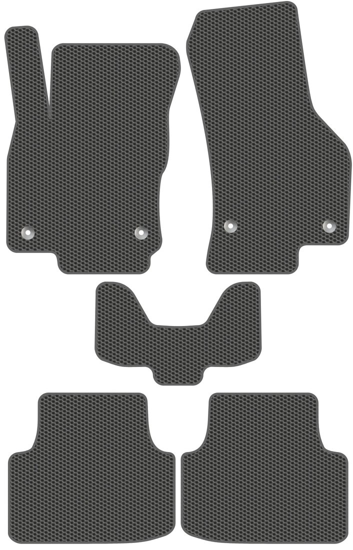 

Комплект ковриков для авто Alicosta Skoda Octavia IV (лифтбек / A8) 2019 - Н.В. (серый)