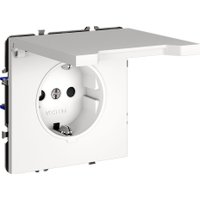 Розетка Voltum S70 VLS040302 (белый матовый)