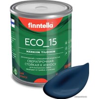 Краска Finntella Eco 15 Keskiyo F-10-1-1-FL002 0.9 л (темно-синий)