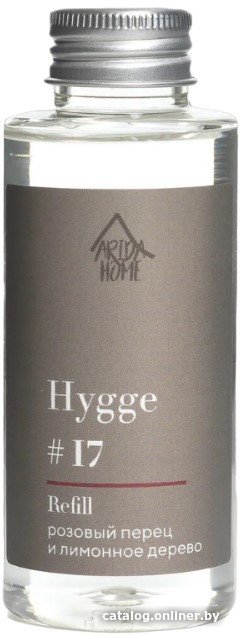 Жидкость для аромадиффузора Arida Home Hygge №17 Розовый перец и лимонное дерево (100мл)