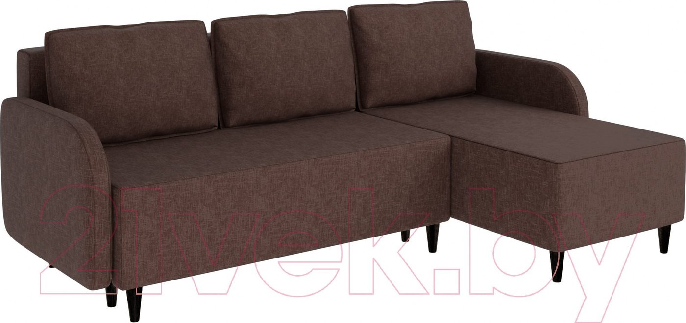 Угловой диван Mio Tesoro Velke SB3CHL (Skiftebo Brown)
