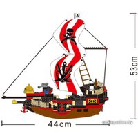 Конструктор Sluban M38-B0127 Мстительная королева морей