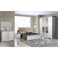 Кровать Гомельдрев Лолита ГМ 8804-01 140x200 (дуб/альпийский дуб)