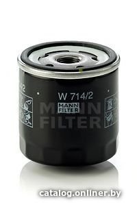 Масляный фильтр MANN-filter W7142
