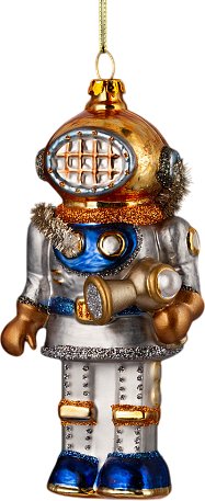 

Елочная игрушка Erich Krause Decor. Робот в космосе 62361