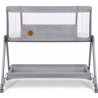 Приставная детская кроватка Lionelo Luna (grey concrete)