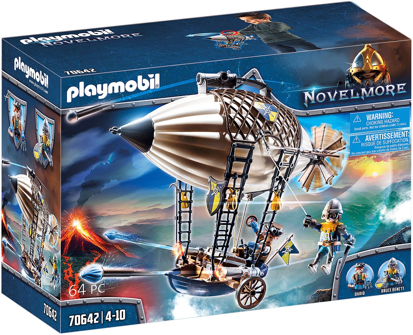 

Конструктор Playmobil PM70642 Novelmore Knights Дирижабль