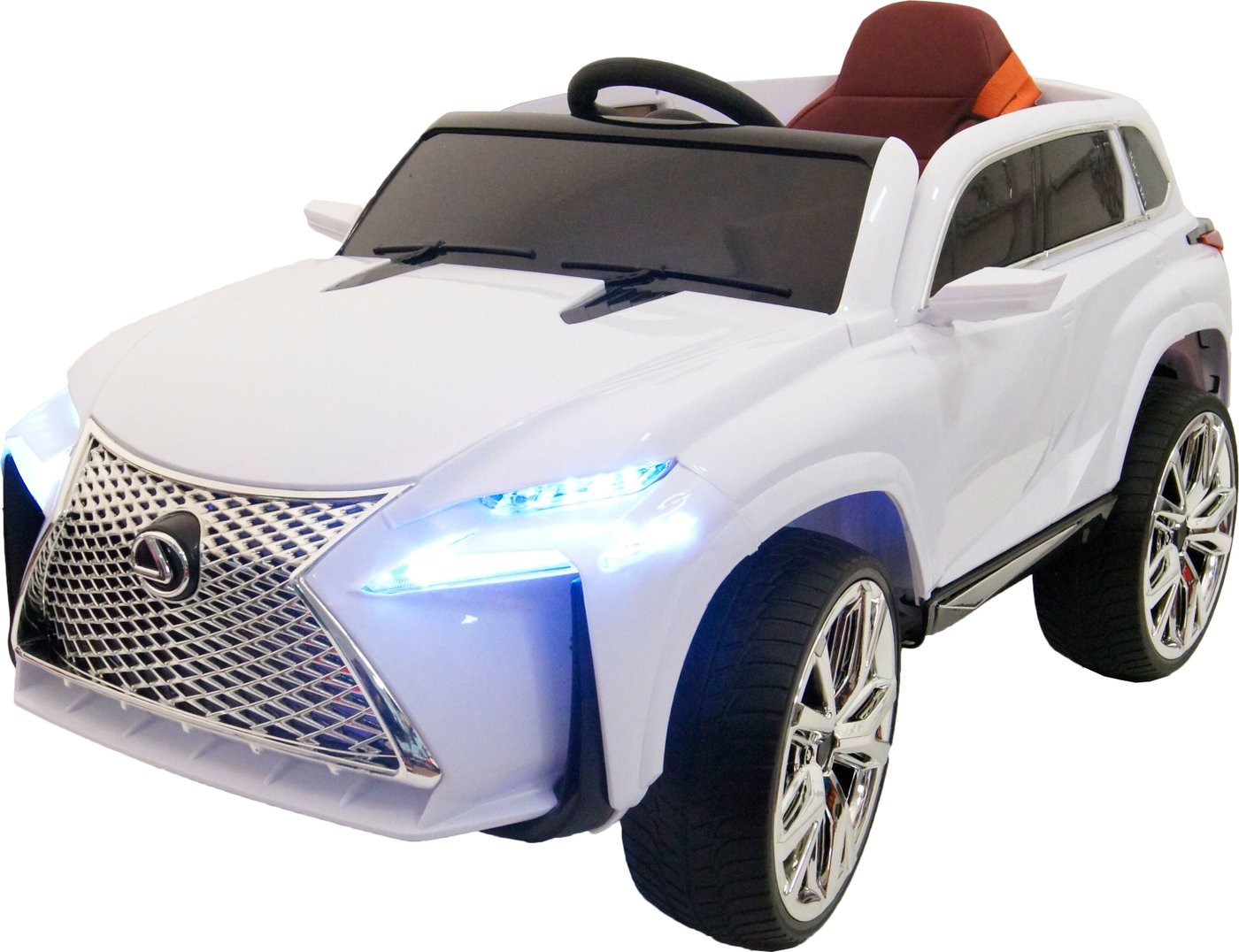 

Электромобиль RiverToys Lexus E111KX (белый)