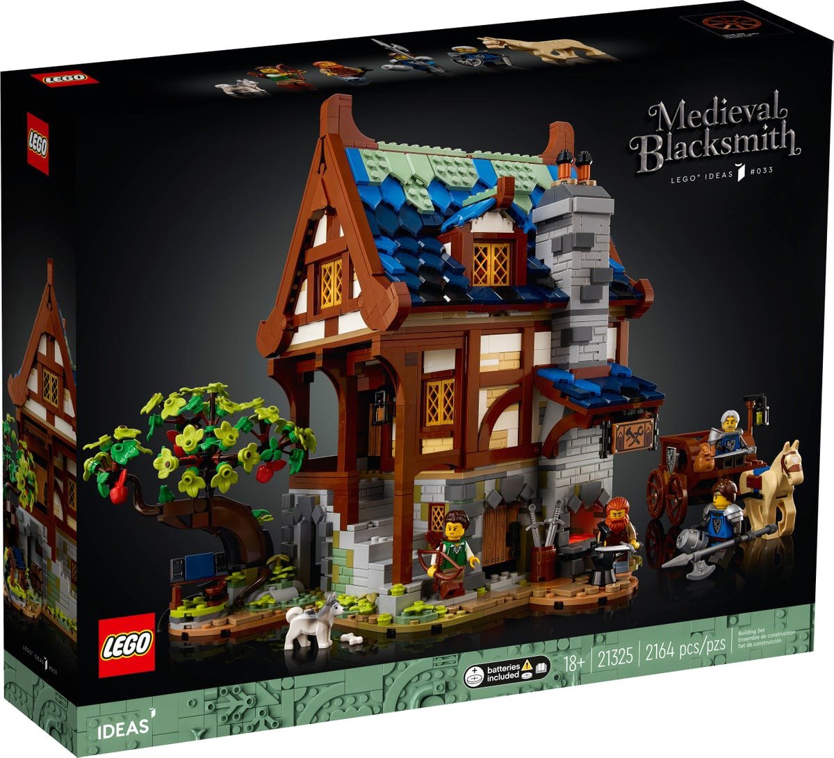 

Конструктор LEGO Ideas 21325 Средневековая кузница