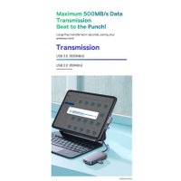 Док-станция Baseus PadJoy 6-Port Type-C Hub Adapter