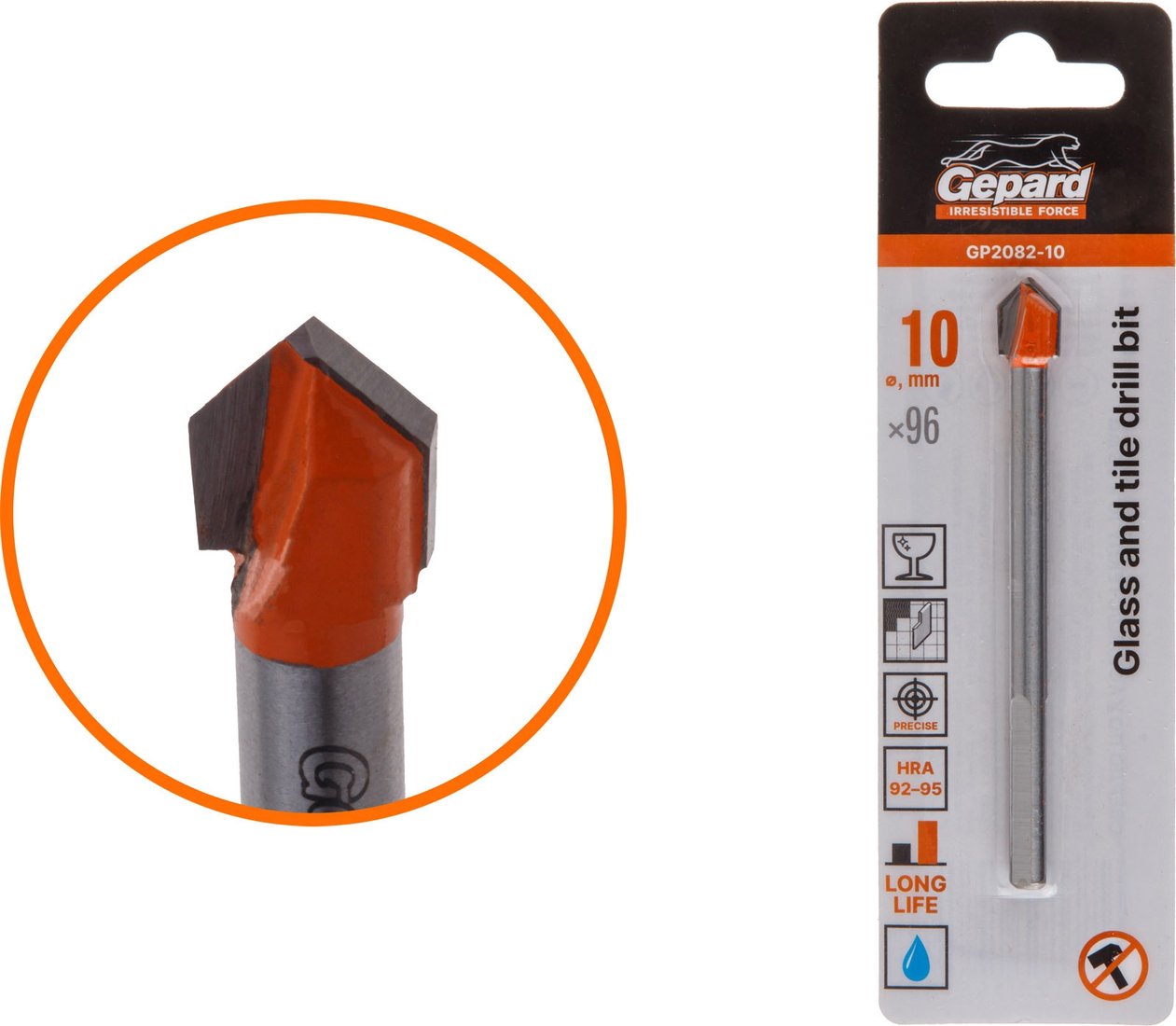 

Сверло Gepard GP2082-10