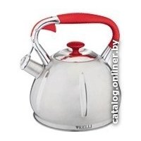 Чайник со свистком KELLI KL-4317 (красный)