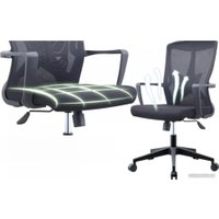 Офисное кресло SitUp Sigma white chrome (сетка black/black)