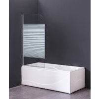 Стеклянная шторка для ванны Saniteco SN-21-Line 140x80