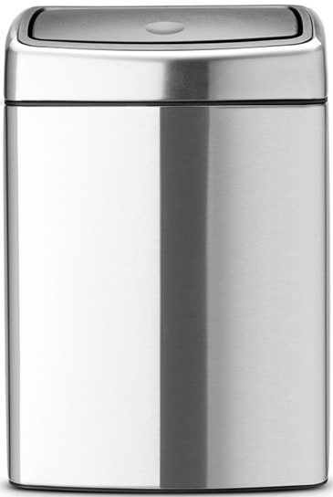 

Мусорное ведро Brabantia Touch Bin 10 л (стальной с защитой от отпечатков)