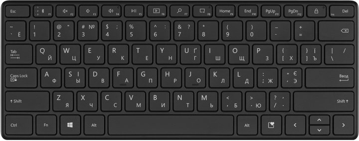 

Клавиатура Microsoft Designer Compact Keyboard (черный)