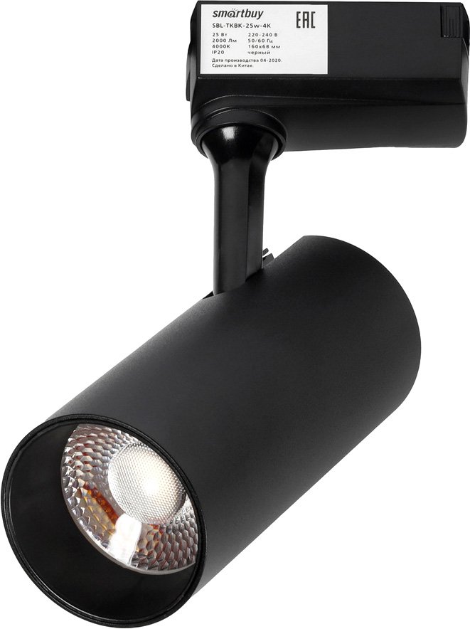 

Трековый светильник SmartBuy SBL-TKBK2-25w-4K