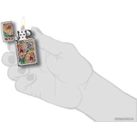 Зажигалка Zippo Slim Fusion Floral Design 29702