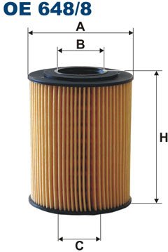 Масляный фильтр Filtron OE 648/8
