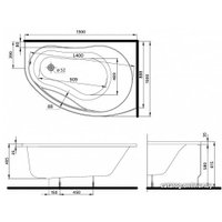 Ванна Kolo Promise 150x100 R XWA3050000