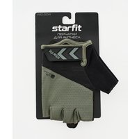 Перчатки для фитнеса Starfit WG-204 (M, черный/хаки)