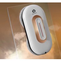 Робот для мытья окон Cleanbot Turbo (белый, c набором салфеток из микрофибры 14 шт)