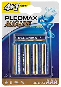 Батарейка Pleomax LR03 BL-4+1 C0021218 5шт