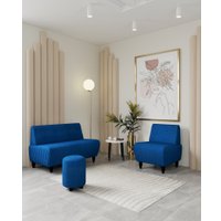 Интерьерное кресло MONOFIX Буно кресло (велюр/синий №13)
