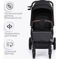 Коляска прогулочная «книга» Tomix Kelly 6519 (black)