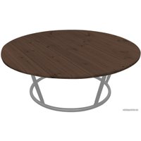 Стол M-Group Папасан круглый 19030300 (серый без ротанга)