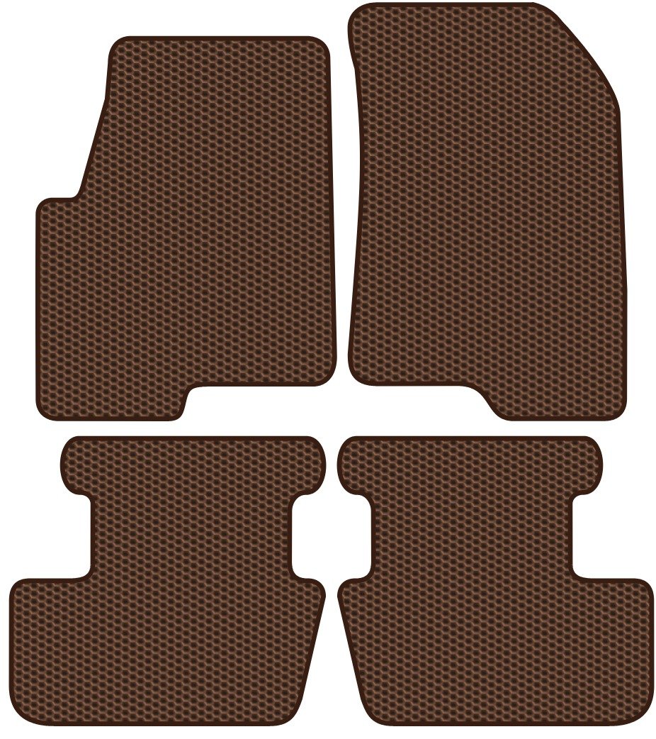 

Комплект ковриков для авто Alicosta Jeep Liberty I (suv / MK74) 2006 - 2011 (коричневый, сота)