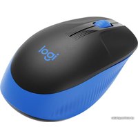 Мышь Logitech M190 (черный/синий)