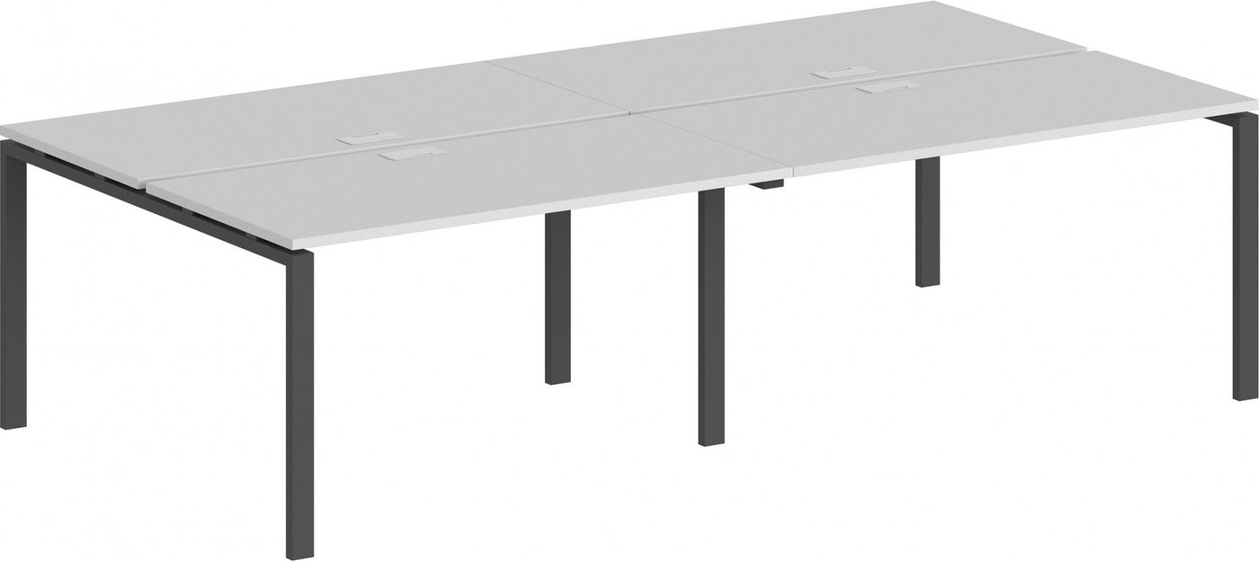 

Стол Norden 320x143.8x75 SG.256.WH.63.AN (антрацит/белый)