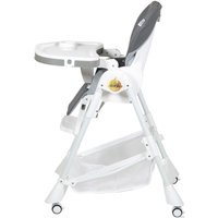 Высокий стульчик ForKiddy Podium Toys 0+ (темно-серый, дуга обезьяна)