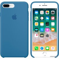 Чехол для телефона Apple Silicone Case для iPhone 8 Plus / 7 Plus Denim Blue