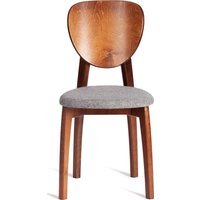 Стул TetChair Diamante мягкое сиденье (коричневый/серый)