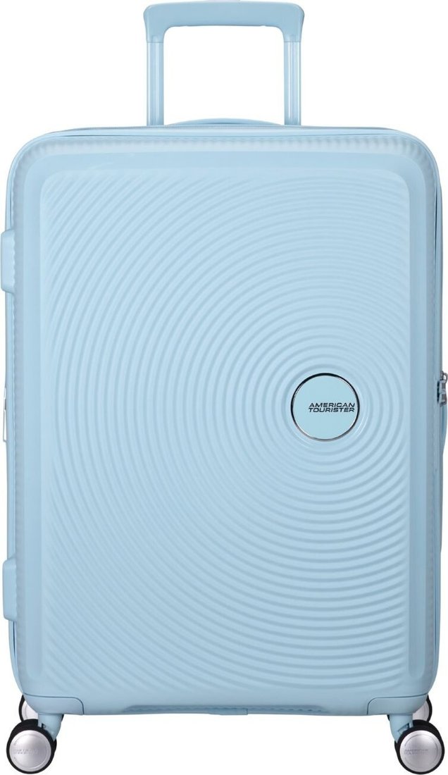 Чемодан American Tourister Soundbox Pastel Blue 67 см