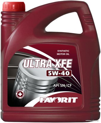 Моторное масло Favorit Ultra XFE 5W-40 5л