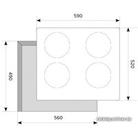 Варочная панель Akpo PIA 60 940 14CC BL