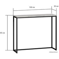 Барный стол LoftyHome Годмар 1627050 (мрамор блэк)