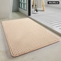 Коврик для ванной Saniteco 6499003394C (60x90, бежевый) в Гомеле