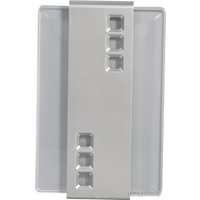 Беспроводной дверной звонок Zamel Vetro GNS-247-SRB (стекло/серебристый)