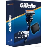 Подарочный набор Gillette Fusion5 Proglide с 1 сменной кассетой и дорожным чехлом для станка