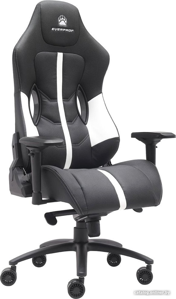 Игровое (геймерское) кресло Everprof Jaguar (экокожа/белый)